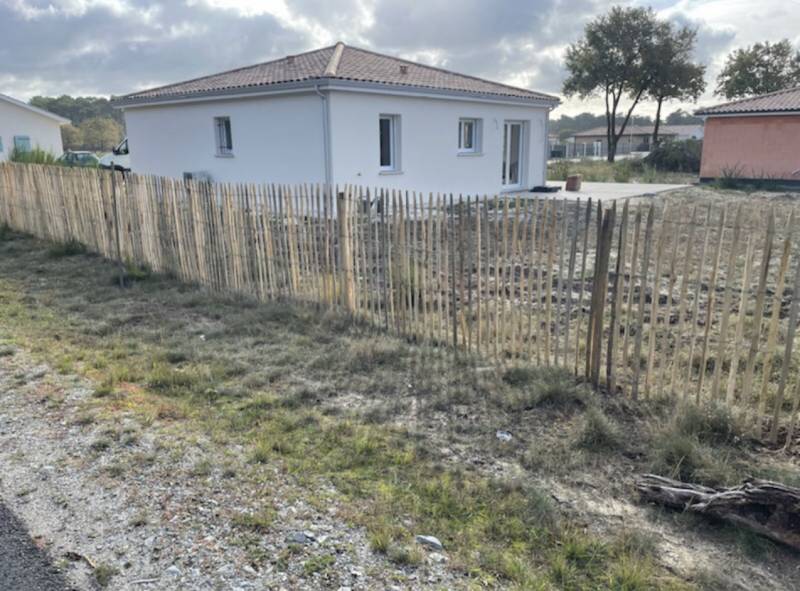 Société d'aménagement extérieur spécialisée en vente de clôture girondine ganivelle Gironde 33